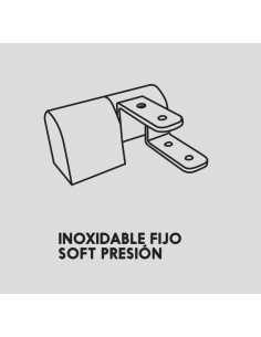 Inoxidable Fijo Soft Presión 2