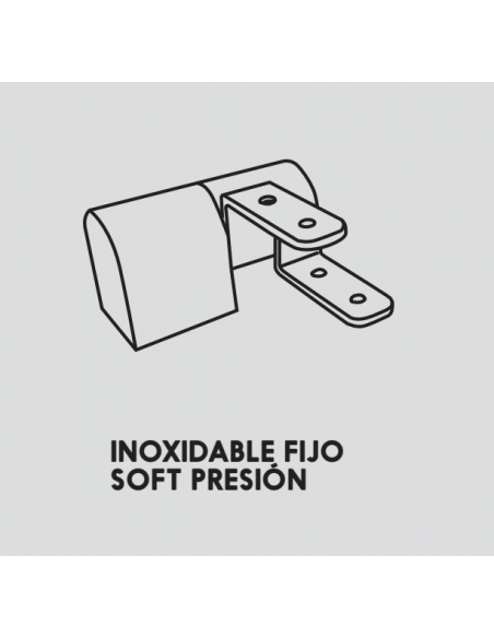 Pressão Fixa de Aço Inoxidável Fixo