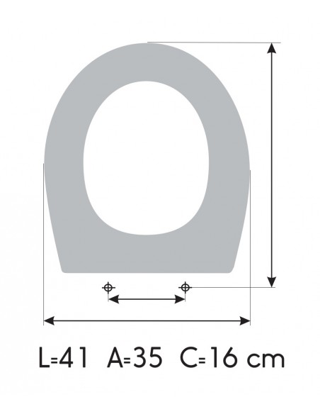 Toilet Seat JACOB DELAFON ATILA ETOOS