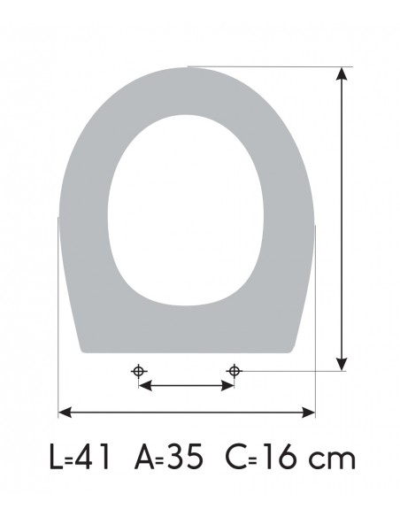 Toilet Seat JACOB DELAFON HUNO made to measure
