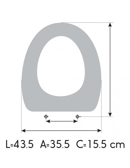 Toilet Seat JACOB DELAFON OLA ETOOS