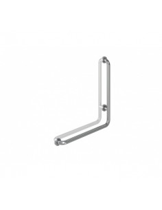 BARRA 90º 600 x 600 MM. PARED ACERO