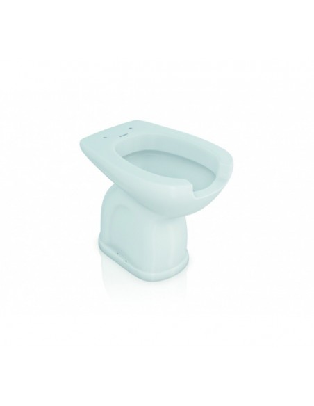 INODORO DE PORCELANA CON APERTURA FRONTAL HIGIENICA