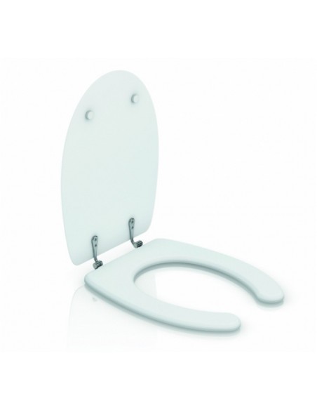 WC seat with front opening for toilet Genwec