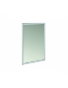 Fixed mirror with stainless steel frame GENWEC
