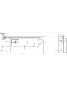 Folding Bar With Steel Roll Holder GENWEC 2