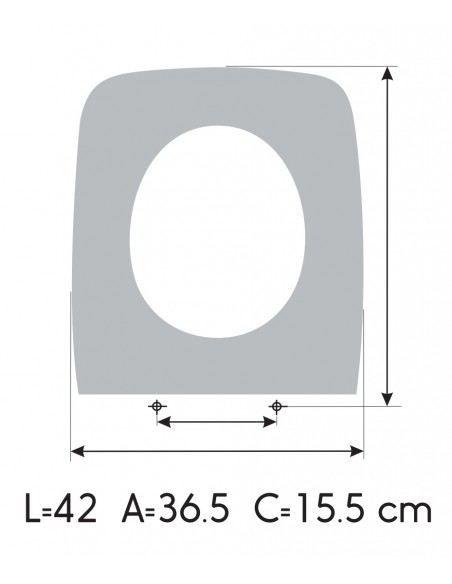 Toilet Seat IDEAL STANDARD CANTICA made to measure