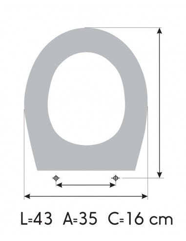 Toilet Seat IDEAL STANDARD KHEOPS made to measure