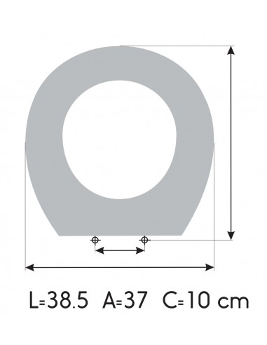 Sedile copriwater IDEAL STANDARD SMALL+
