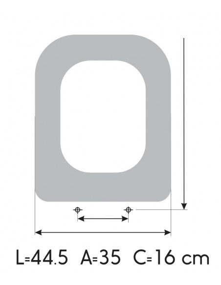 Tapa WC IDEAL STANDARD VELARA Fabricada A Medida MEDIDAS
