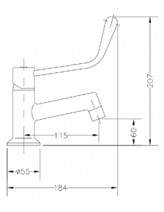 medical mixer tap GENWEC 2