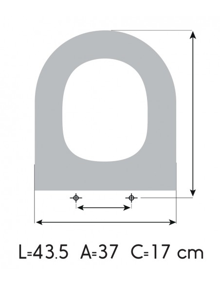 Toilet Seat VILEROY BOCH HOMMAGE made to measure