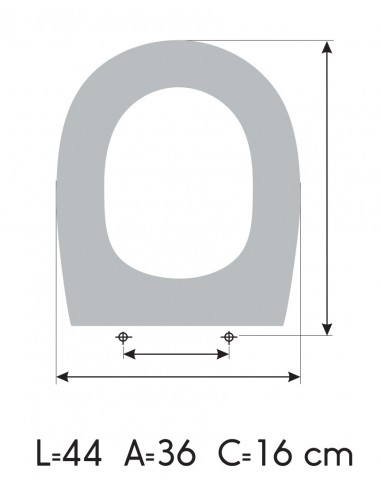 Abattant WC VILEROY BOCH PLANOS fait sur mesure