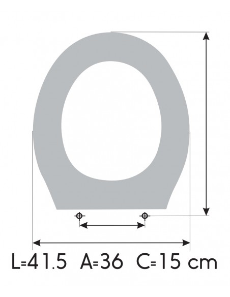 Toilet Seat ESFINGE CLASICA