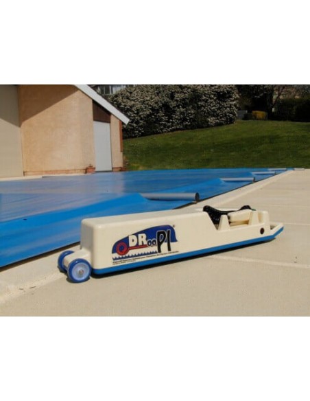 Roller motorizzato Droopi per la copertura della piscina Tramuntana - ASTRALPOOL