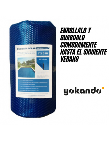 Couverture isothermique pour la piscine 400 microns bleu / bleu - ASTRALPOOL