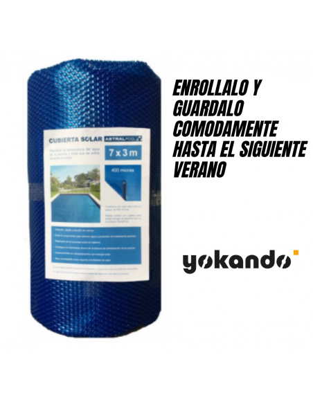 Couverture isothermique pour la piscine 400 microns bleu / bleu - ASTRALPOOL
