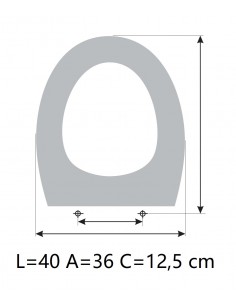 Toilet Seat VALADARES DURIUS ETOOS 2