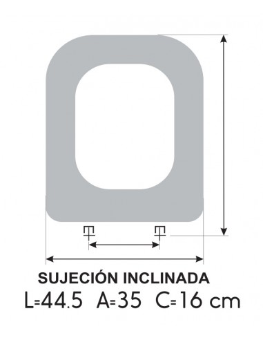 SFA-SANITRIT COMPACT LUXE Toilet Seat Made to Measure