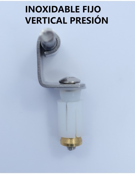 Fitting for cover WC Vertical Stainless Fixed to Pressure