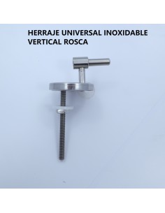 Fitting for cover WC Universal Stainless Vertical Thread