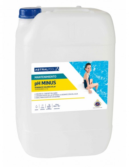 Minorador De Ph Liquido 10 Litros ASTRALPOOL