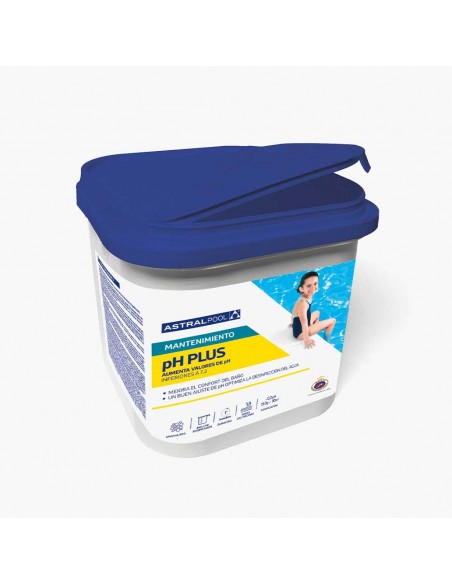 Aumento Ph solido 5 Kg. ASTRALPOOL