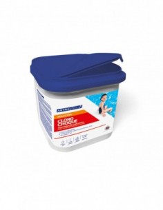 Cloro de choque em comprimidos 0% ácido bórico 5 Kg. ASTRALPOOL