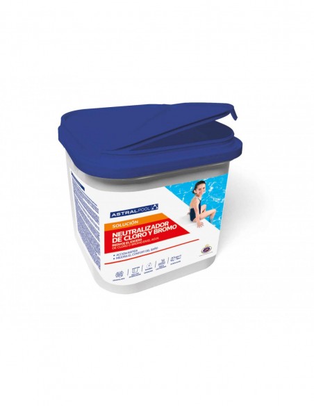 Granulated Chlorine And Bromine Neutralizer 6 Kg. ASTRALPOOL Granulated Chlorine And Bromine Neutralizer 6 Kg. ASTRALPOOL