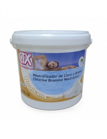 Chlore et neutralisant bromo 6 Kg. CTX