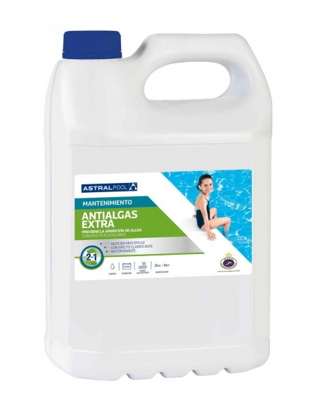Antialgas Extra de 5 Litros para piscina ASTRALPOOL