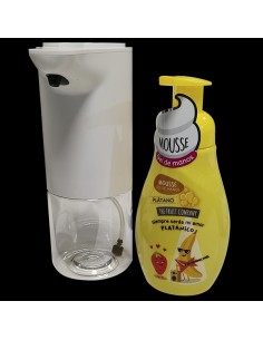 Automatic hydroalcohol dispenser and Arcobañ soap