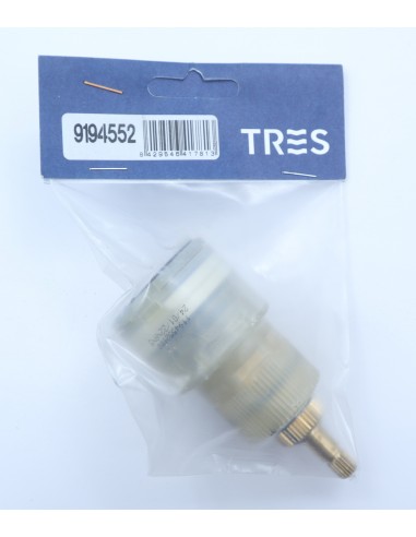 Tap cartuccia con regolatore di flusso incassato tre rif: 9194552