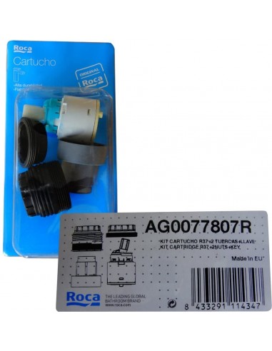 Cartouche R-37 T + 2 Écrous + Clé AG0077807R ROCA