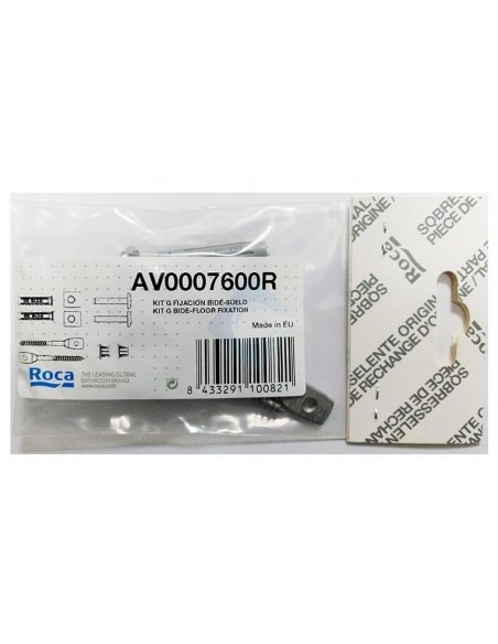 Kit de fixation pour wc et bidet ROCA Kit de fixation pour wc et bidet ROCA