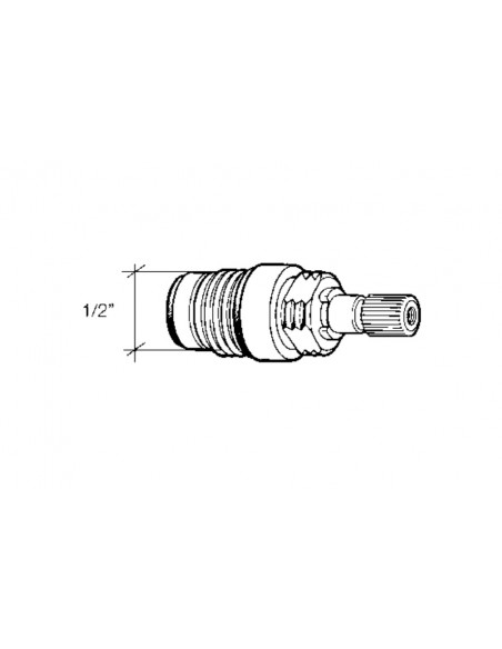 Kit 2 Unités Têtes A525098108 ROCA