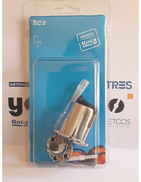 Doble Pulsador Corto D2D Con Varilla Roscable Para Cisternas ROCA