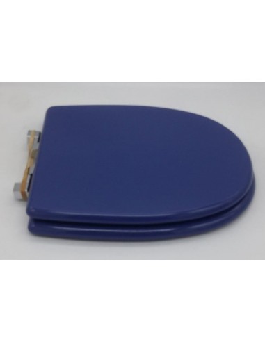 Tapa WC GALA BACARA Caída Amortiguada Fabricada A Medida  AZUL ELECTRICO