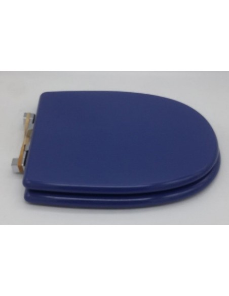Tapa WC GALA BACARA Caída Amortiguada Fabricada A Medida  AZUL ELECTRICO
