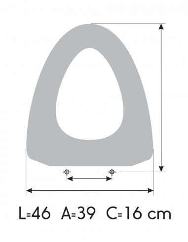 ROCA VERANDA Soft Close Toilet Seat Made to Measure