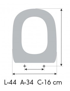 ROCA DAMA RETRO Soft Close Toilet Seat ETOOS 2