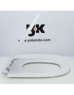 Tapa WC JACOB DELAFON ANTARES Caida Amortiguada Fabricada A Medida BLANCO 2