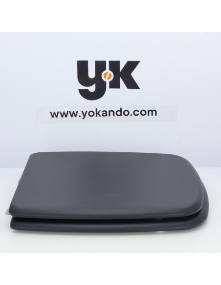 Tapa WC GALA STREET SQUARE Fabricada A Medida NEGRO MATE