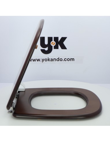 Tapa WC DURAVIT D CODE Fabricada A Medida NOGAL OSCURO