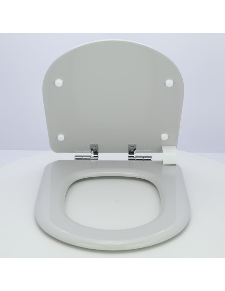 Tapa WC ROCA ATLANTA Caída Amortiguada Fabricada A Medida GRIS