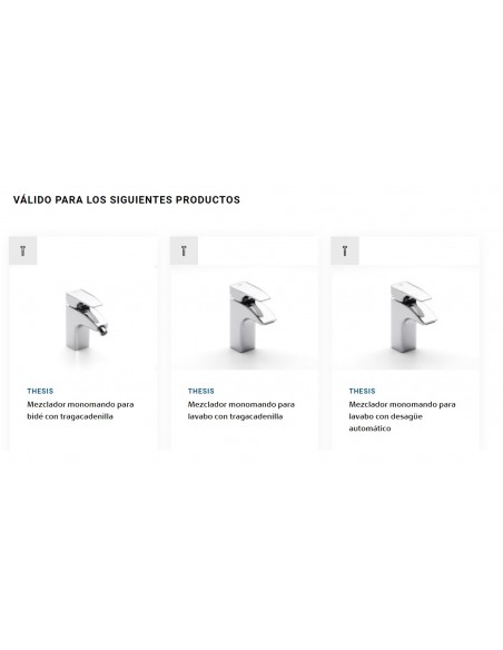 Ricambio originale Cartuccia R33 A525022907 ROCA