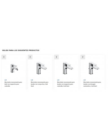 Ricambio originale Cartuccia R33 O + Dado M38X1,5  AG0141207R ROCA