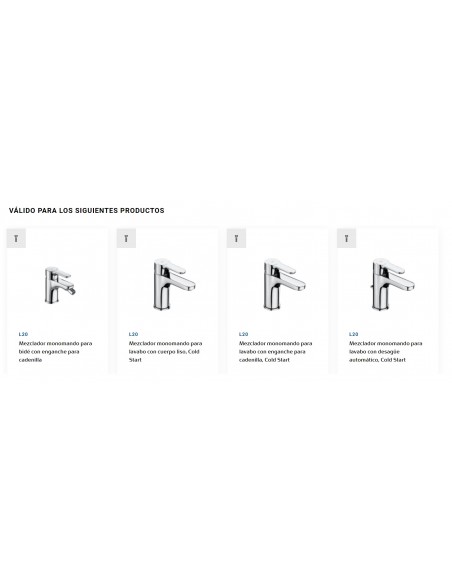Remplacement d'origine Cartouche R33 O + Écrou M38X1,5 AG0141207R ROCA