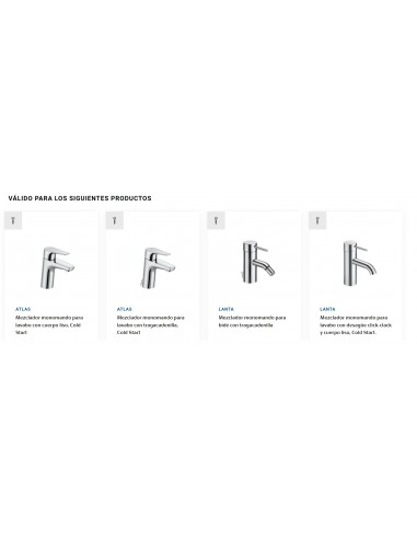 Remplacement d'origine Cartouche R33 O + Écrou M38X1,5 AG0141207R ROCA