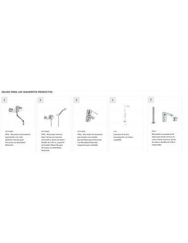 Recambio original Cartucho R37 T + Llave AG0053707R ROCA